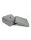 Fashion Heart-shaped Pearl Box Dark Green (without Sky And Earth Cover) Double Open Velvet Jewelry Box
