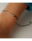 Fashion Blessed Geometric Morse Code Ball Bracelet