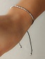 Fashion Luck Geometric Morse Code Ball Bracelet