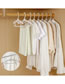 Fashion White Traceless Retractable Storage Hanger