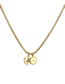 Fashion Style 4 Bronze Zirconium Geometric Snake Medal Necklace