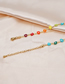 Fashion Mi-b200573a Colorful Rice Bead Braided Flower Bracelet