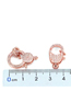 Fashion Rose Gold Color Copper Gold Plated Geometric Diy Lobster Clasp