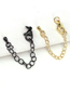 Fashion Gold Coloren Gold Color Copper Color Preservation Diy Lobster Buckle Tail Chain
