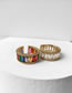 Fashion Transparent Brass Set Zirconium Open Ring