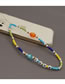 Fashion Qt-k210057c Colorful Beaded Soft Pottery Love Fruit Mobile Phone Chain