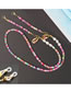 Fashion Zz-n200070a Colorful Soft Ceramic Non-slip Pearl Shell Glasses Chain