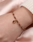 Fashion Br1254-g Geometric Natural Faceted Beaded Bracelet