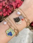 Fashion Golden -3 Alloy Double Layer Rice Bead Owl Pearl Bracelet