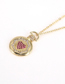 Fashion Gold Copper Gold-plated Geometry Necklace