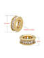 Fashion Vz273 Gold Color Copper Inlaid Zirconia Chip Pattern