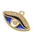 Fashion Navy Blue Copper Zirconium Eye Diy Accessories