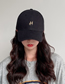 Fashion Beige Letters Embroidery Baseball Cap