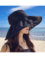 Fashion Black Pearl Lace Fisherman Hat