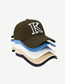 Fashion Beige Cotton Letter Embroidery Baseball Cap