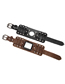 Fashion 38 / 40mm- Black Smart Watch Leather Strap