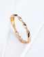 Fashion Gold Twisting Glossy Alloy Bracelet