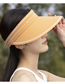Fashion Mid-summer Powder Nylon Letter Big Along The Empty Top Hat