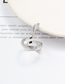 Fashion Silver Alloy Snake Ring