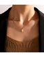 Fashion 1# Alloy Geometric Word Necklace