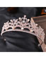 Fashion 4# Alloy Diamond Geometric Crown