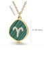 Fashion Pisces Stainless Steel Zodiac Necklace