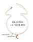 Fashion Silver Color Alloy Gold Plated Star And Moon Multilayer Necklace