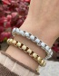 Fashion Silver Alloy Thick Chain Bracelet