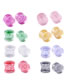 Fashion Pink-14mm Acrylic Symphony Sequins Solid Piercing Ears