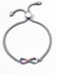 Fashion Ml-xycb0014-8 Word Bracelet Titanium Diamond Knotted Box Chain Bracelet
