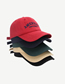Fashion Big Red Can Baseball Cap Cotton Letter Embroidered Baseball Cap