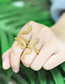 Fashion B Solid Copper Snake Ring