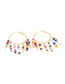 Fashion Mixed Color Rice Bead Tassel Beaded Earrings