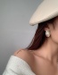Fashion Ear Clip Weaving Oval Large Pearl Ear Clips Without Pierced Ears
