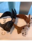 Fashion Coffee Powder Organza Polka Dot Printed Big Bow Wide Double-layer Headband Hair Rope