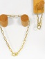 Fashion Bracelet Love Copper Gold Plated Hollow Necklace Bracelet