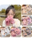 Fashion Light Yellow Christmas Tree [5-12 Years Old] Plush Thickened Clamshell Fruit Embroidery Children Gloves