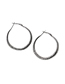 Fashion Silver Spiral Circle Alloy Hollow Earrings