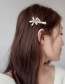 Fashion Flowers Shaped Pearl Flower Diamond Alloy Hairpin