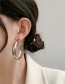 Fashion Gold Color Alloy Geometric Hollow Round Earrings