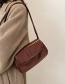 Fashion Black Crocodile Pattern Flap Covered Shoulder Messenger Bag