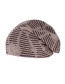 Fashion Khaki Irregular Turban Hat With Folds And Holes