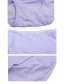 Fashion Navy Blue Wavelet Point Low-rise Cotton Seamless Large Size U-shaped Maternity Panties