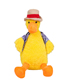 Fashion Yellow Ugly Cute Vest Duck Plush Toy One-shoulder Messenger Bag