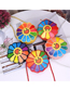 Fashion Red Colorful Flowers Smiley Face Hit Color One-shoulder Diagonal Bag