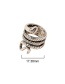 Fashion Ring Zodiac Snake Shaped Alloy Ring