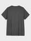 Fashion Dark Gray (male) Dragon Element Print Mens Short Sleeve T-shirt