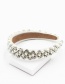 Fashion Hair Band Diamond-studded Pearl Hand-sewn Beaded Sponge Headband