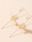 Fashion Golden Ring Chain Alloy Hollow Ear Clip