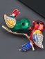 Fashion A Pair Of Birds A Pair Of Bird Brooches With Alloy Dripping And Diamonds